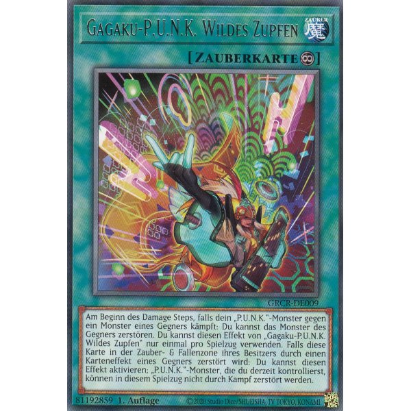 Gagaku-P.U.N.K. Wildes Zupfen GRCR-DE009