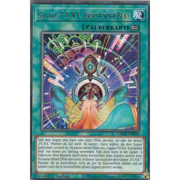 Gagaku-P.U.N.K. Krachender Beat GRCR-DE010