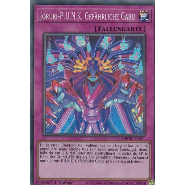 Joruri-P.U.N.K. Gef&auml;hrliche Gabu GRCR-DE011