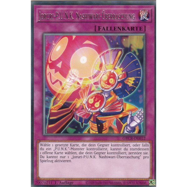 Joruri-P.U.N.K. Nashiwari-&Uuml;berraschung GRCR-DE012