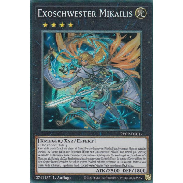 Exoschwester Mikailis (Collector Rare) GRCR-DE017-Collector-Rare
