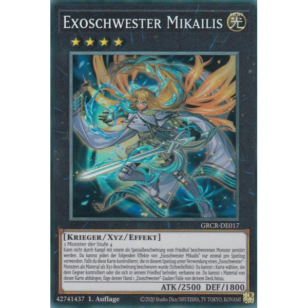 Exoschwester Mikailis (Collector Rare) GRCR-DE017-Collector-Rare