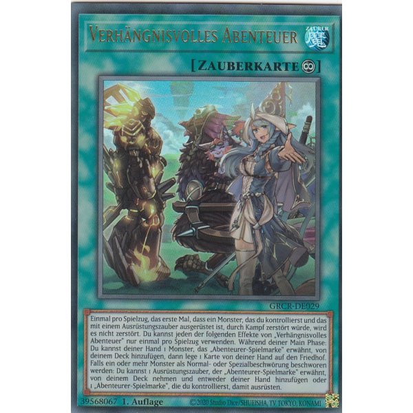 Verh&auml;ngnisvolles Abenteuer GRCR-DE029