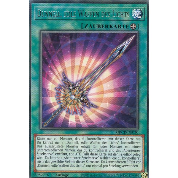 Dunnell, edle Waffen des Lichts GRCR-DE030