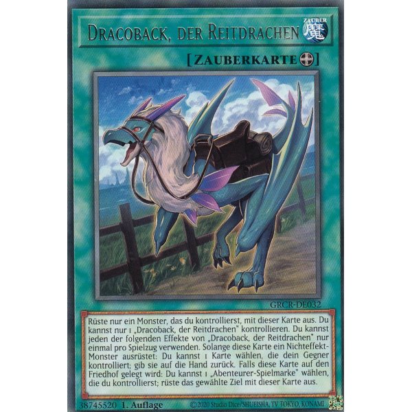 Dracoback, der Reitdrachen GRCR-DE032