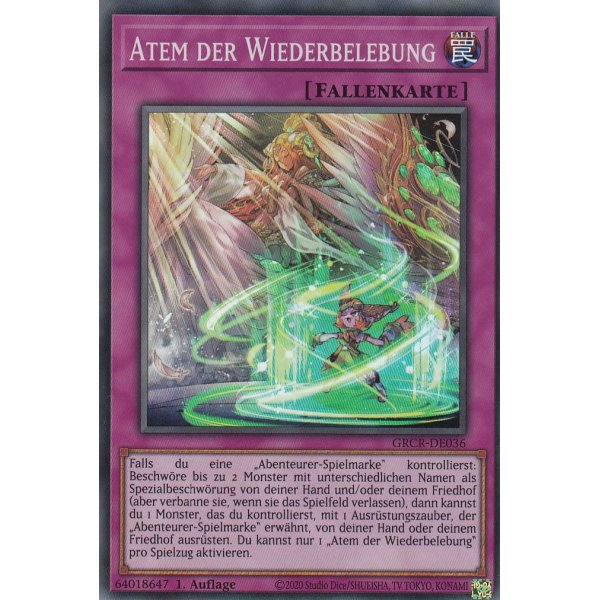 Atem der Wiederbelebung GRCR-DE036