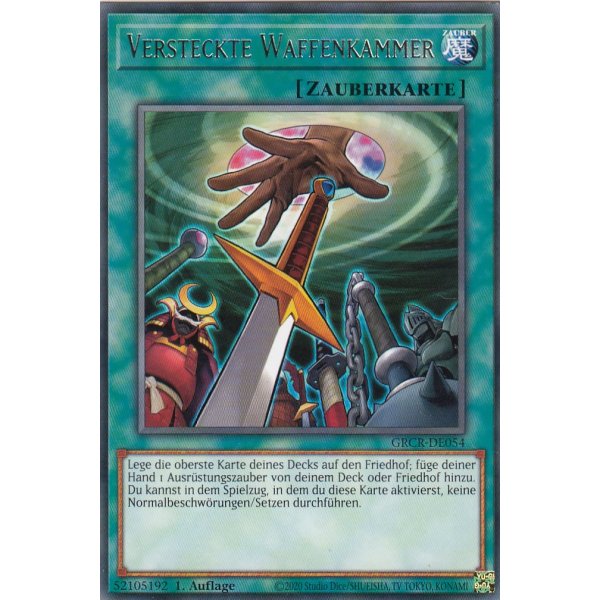 Versteckte Waffenkammer GRCR-DE054