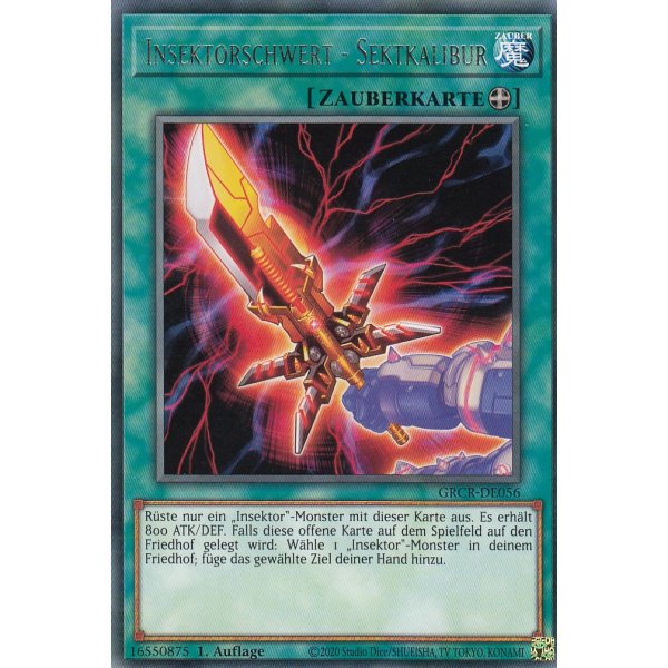 Insektorschwert - Sektkalibur GRCR-DE056