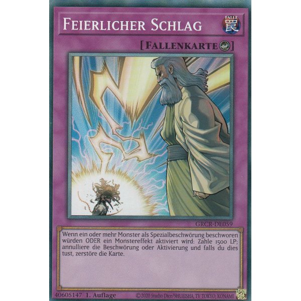Feierlicher Schlag (Collector Rare) GRCR-DE059-Collector-Rare