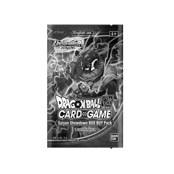 Dragon Ball Super Card Game Saiyan Showdown BOX BUY Pack EN