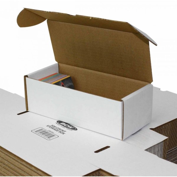 BCW Pappkarton f&uuml;r 500 Karten (Storage Box)