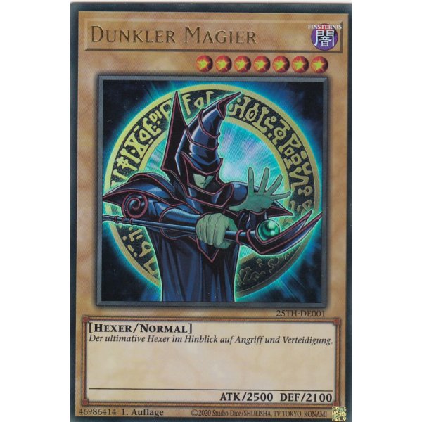 Dunkler Magier (alternate art) 25TH-DE001