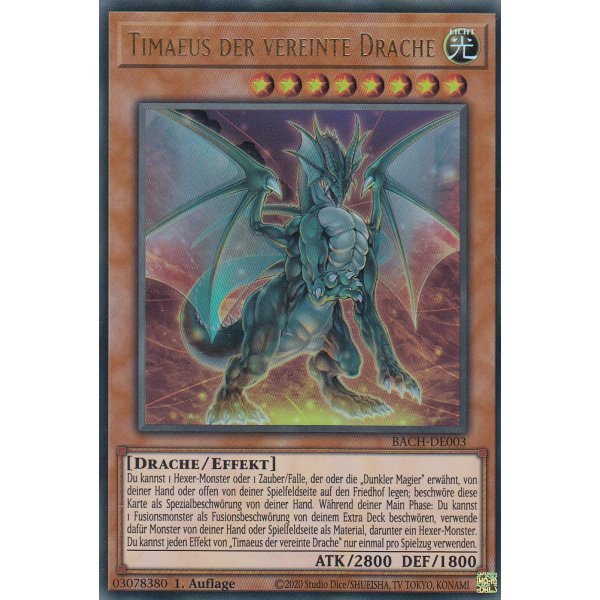 Timaeus der vereinte Drache BACH-DE003
