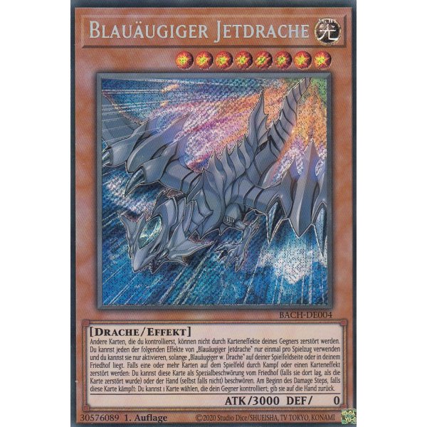 Blau&auml;ugiger Jetdrache BACH-DE004