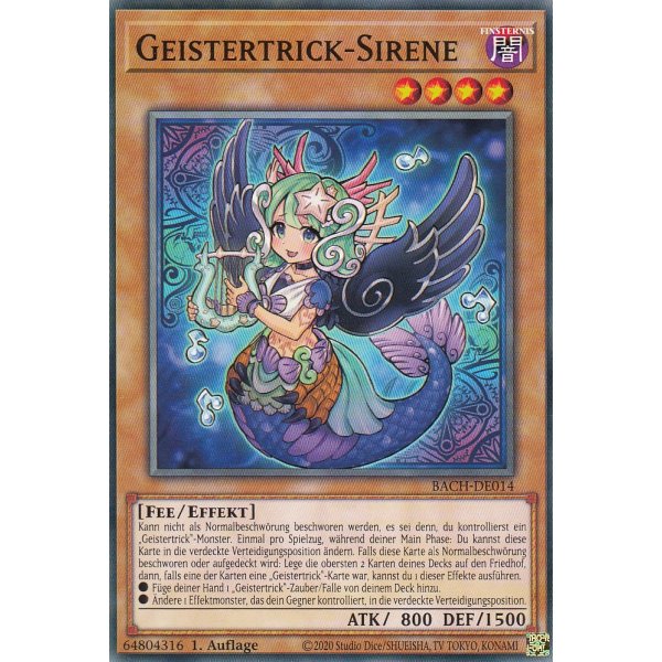 Geistertrick-Sirene BACH-DE014
