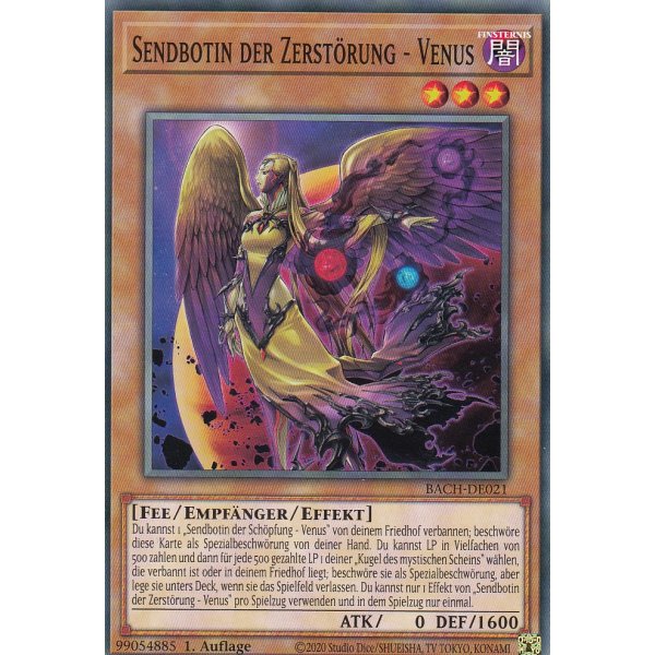 Sendbotin der Zerst&ouml;rung - Venus BACH-DE021