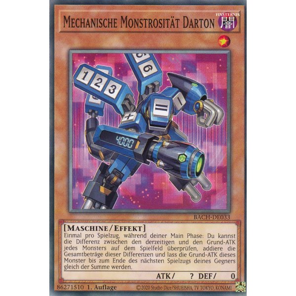 Mechanische Monstrosit&auml;t Darton BACH-DE033