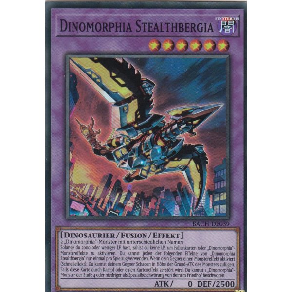 Dinomorphia Stealthbergia BACH-DE039