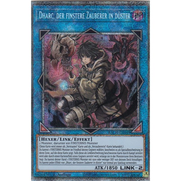 Dharc, der finstere Zauberer in d&uuml;ster (Starlight Rare) BACH-DE049-Starlight-Rare