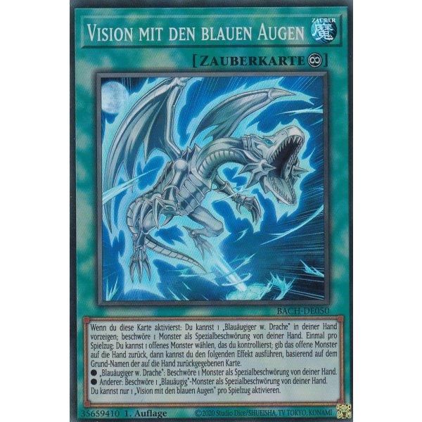 Vision mit den blauen Augen BACH-DE050