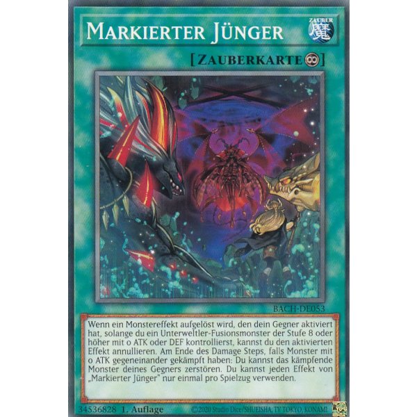 Markierter J&uuml;nger BACH-DE053