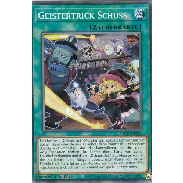 Geistertrick Schuss BACH-DE057