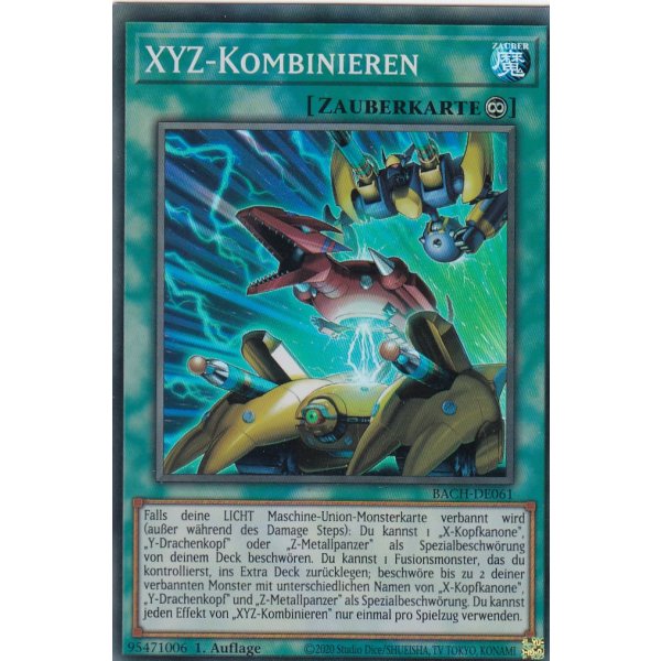 XYZ-Kombinieren BACH-DE061