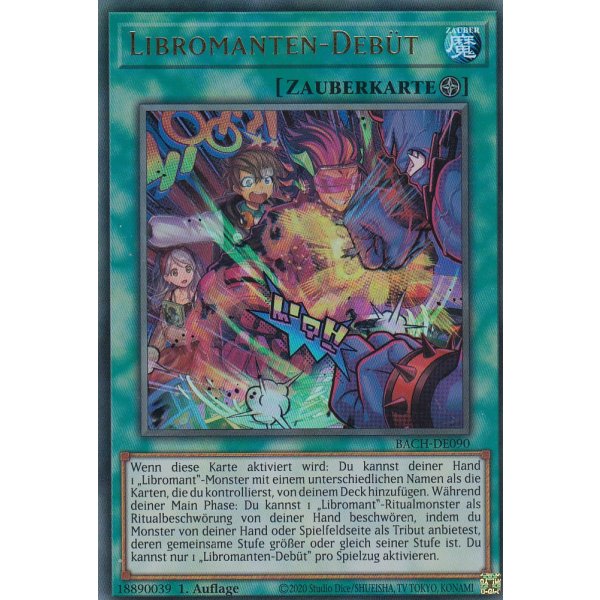 Libromanten-Deb&uuml;t BACH-DE090