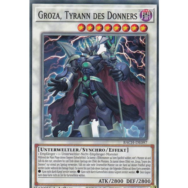 Groza, Tyrann des Donners BACH-DE097