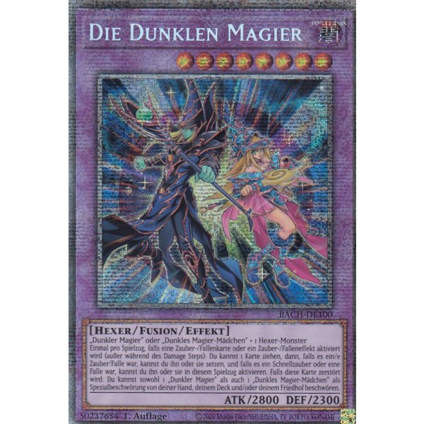 Die Dunklen Magier (Starlight Rare) BACH-DE100-Starlight-Rare