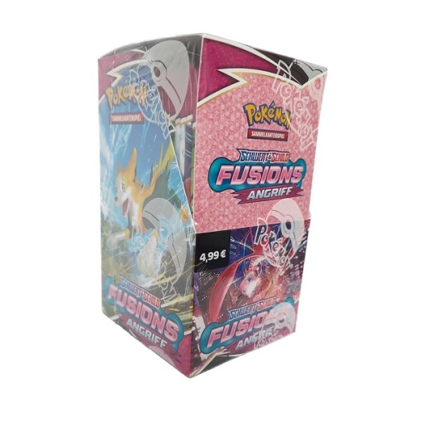 Schwert &amp; Schild Fusions Angriff Display (18 Booster) (deutsch)