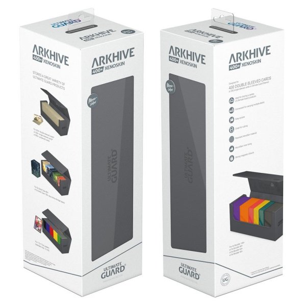 Ultimate Guard Arkhive 400+ XenoSkin Monocolor Grau
