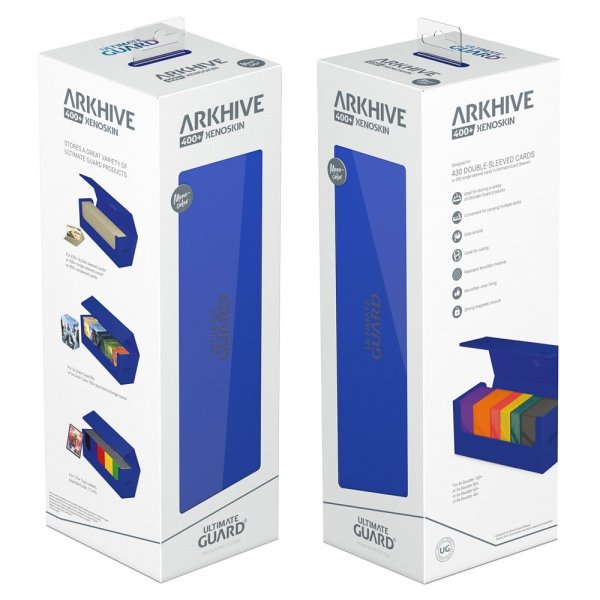 Ultimate Guard Arkhive 400+ XenoSkin Monocolor Blau