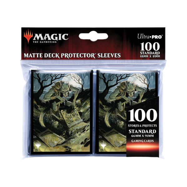 Ultra Pro Magic Sleeves - Innistrad Midnight Hunt Graveyard Glutton (100 H&uuml;llen)