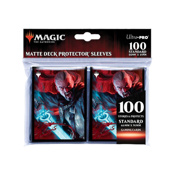 Ultra Pro Magic Sleeves - Innistrad Crimson Vow Odric, Blood-Cursed (100 H&uuml;llen)