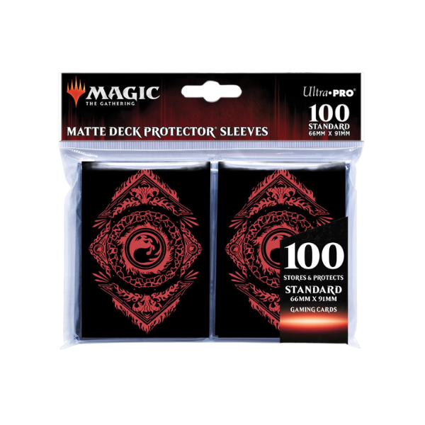 Ultra Pro Magic Sleeves - Mana Color Mountain (100 H&uuml;llen)