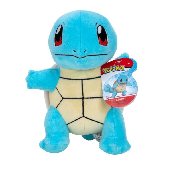 Schiggy Pl&uuml;schfigur 20 cm - Pokemon Kuscheltier von Wicked Cool Toys