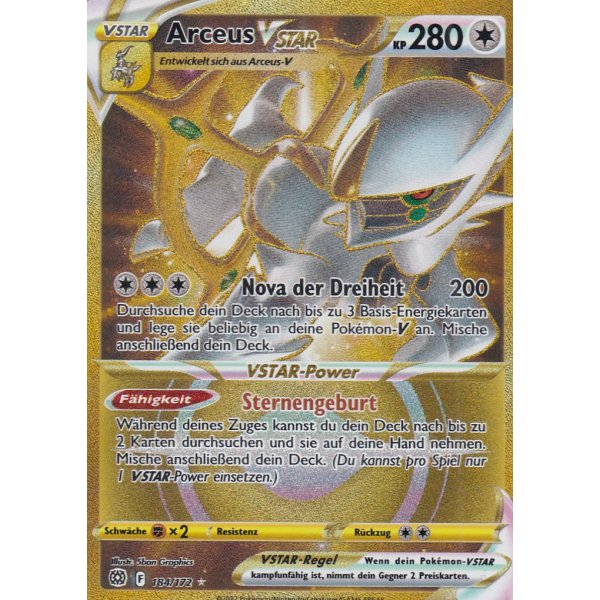 Arceus-VSTAR 184/172