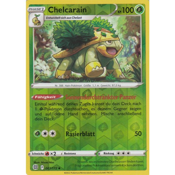 Chelcarain 007/172 REVERSE HOLO