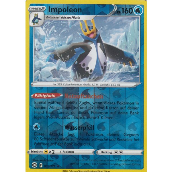 Impoleon 037/172 HOLO REVERSE HOLO