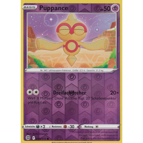 Puppance 058/172 REVERSE HOLO