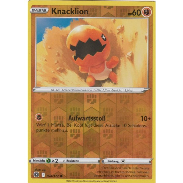 Knacklion 074/172 REVERSE HOLO