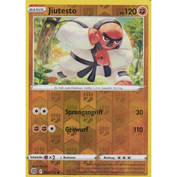 Jiutesto 080/172 REVERSE HOLO