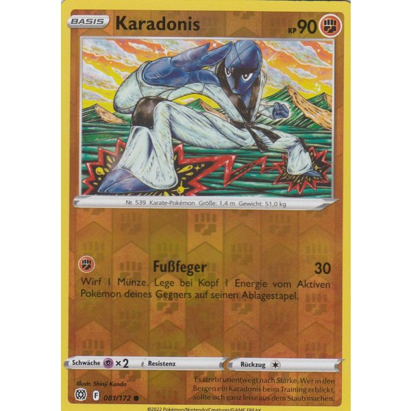 Karadonis 081/172 REVERSE HOLO