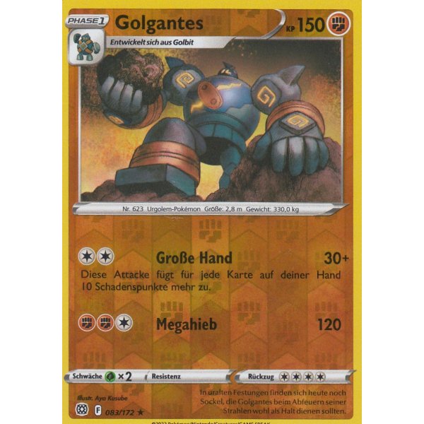 Golgantes 083/172 REVERSE HOLO