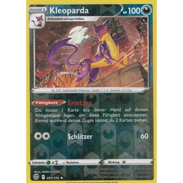 Kleoparda 091/172 REVERSE HOLO