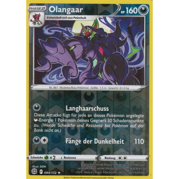 Olangaar 094/172 REVERSE HOLO