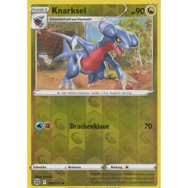 Knarksel 108/172 REVERSE HOLO