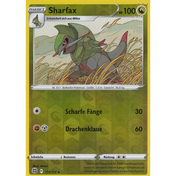 Sharfax 111/172 REVERSE HOLO