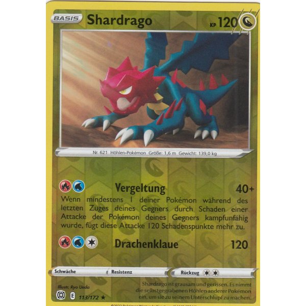 Shardrago 113/172 REVERSE HOLO